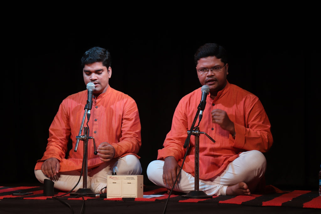 2nd Barnali an Evening of Colorful Dance & Music/ A duet presentation (Odissi Vocal) by Sri Himanshu Sekhar Swain & Sri Matru Prasad Das on 13.10.2018