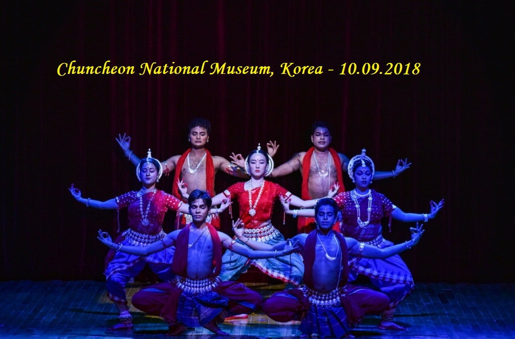Odissi Dance/ Taal Tarang and Mahakali/ Chuncheon National Museum, Korea, 10.09.2018