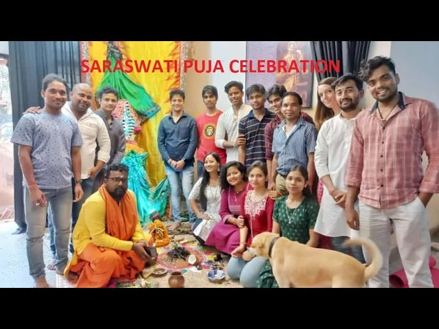 SARASWATI PUJA IN A TRADITIONAL ODISSI GURUKULA II RUDRAKSHYA FOUNDATION