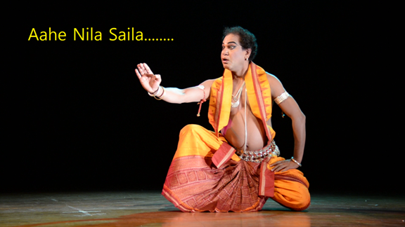 Odissi Dance/ Aahe Nila Saila by Guru Sri Bichitrananda Swain